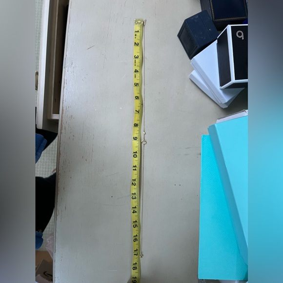 🔴Authentic TIFFANY & CO 18K GOLD Attached Key Pendent Chain Necklace 🔴 - Picture 11 of 12